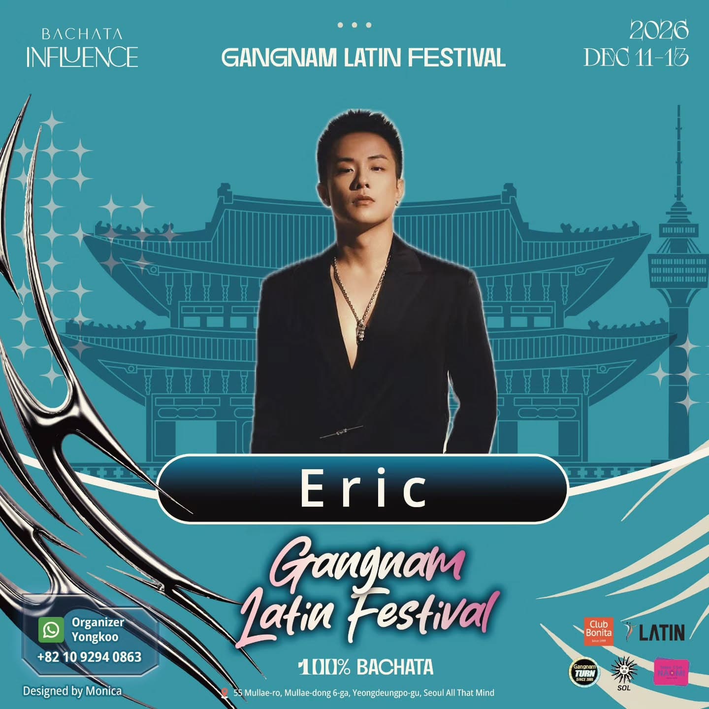 Gangnam Latin Festival 2026 — Bachata Influence