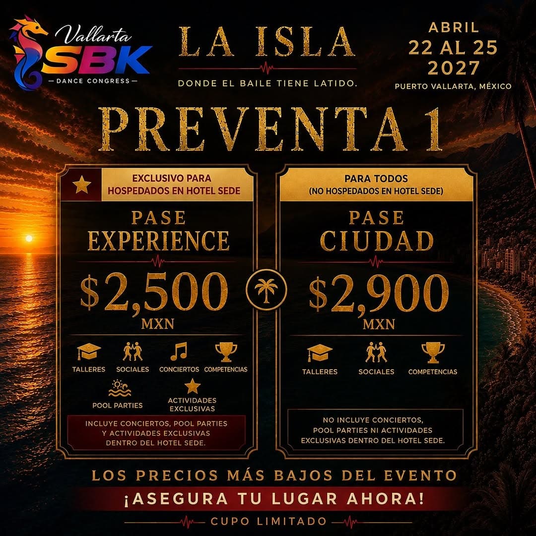 La Isla Vallarta SBK Dance Congress 2027
