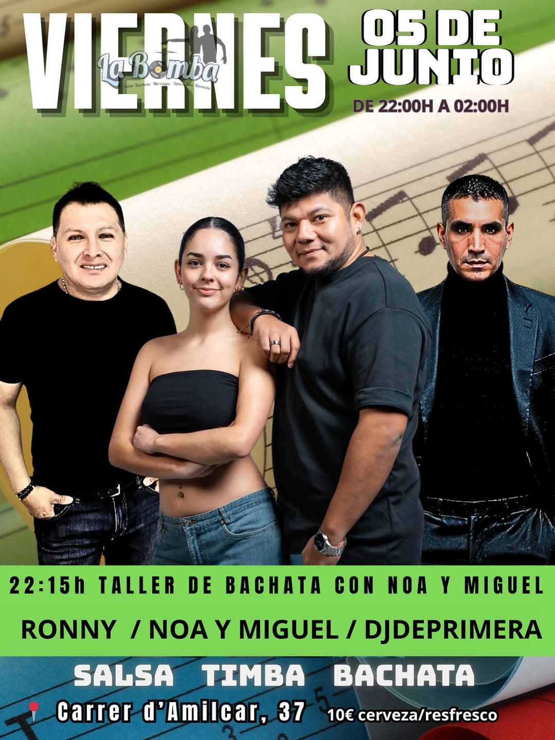 Viernes La Bomba de Primera
