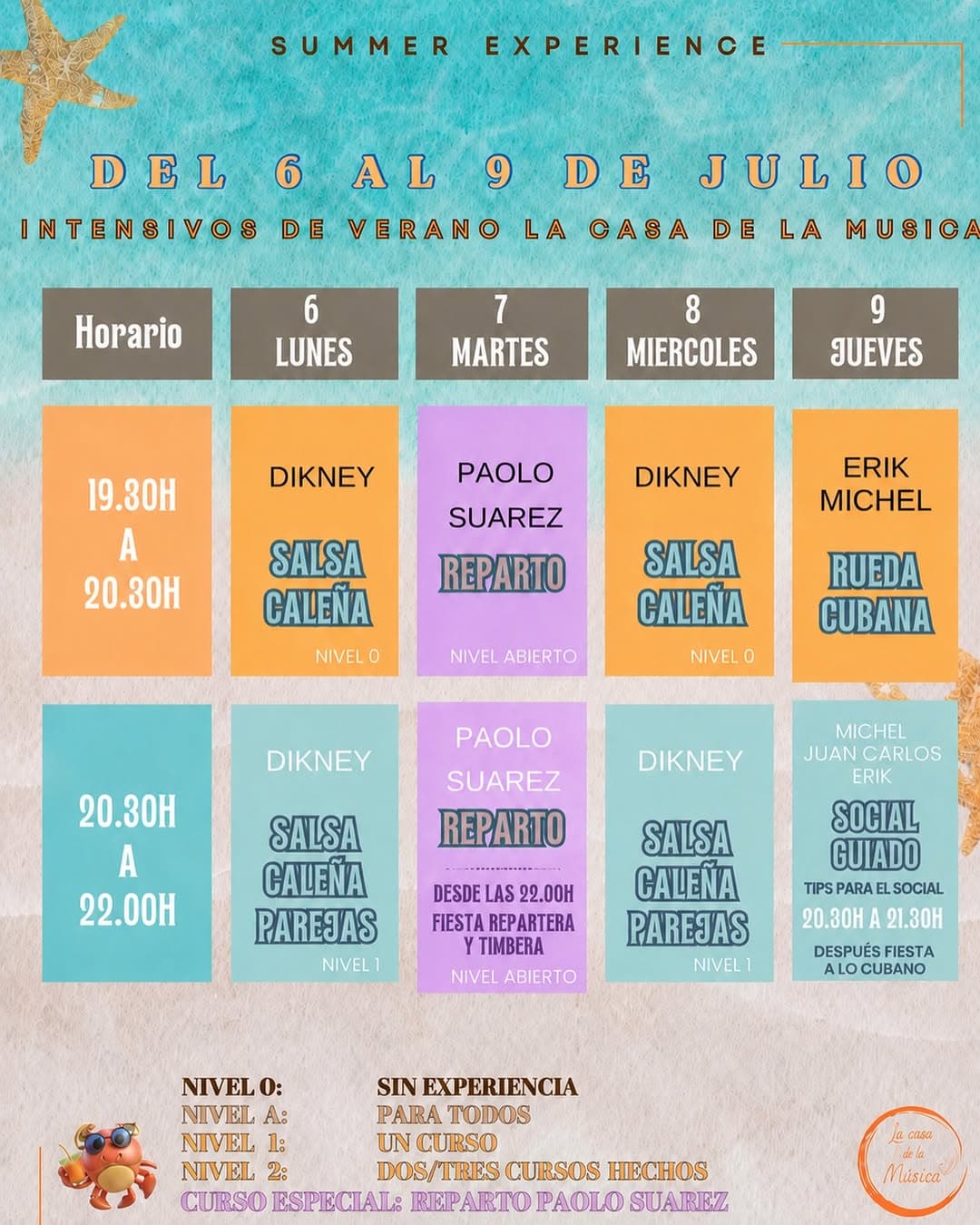 Intensivos de Verano · Semana Especial