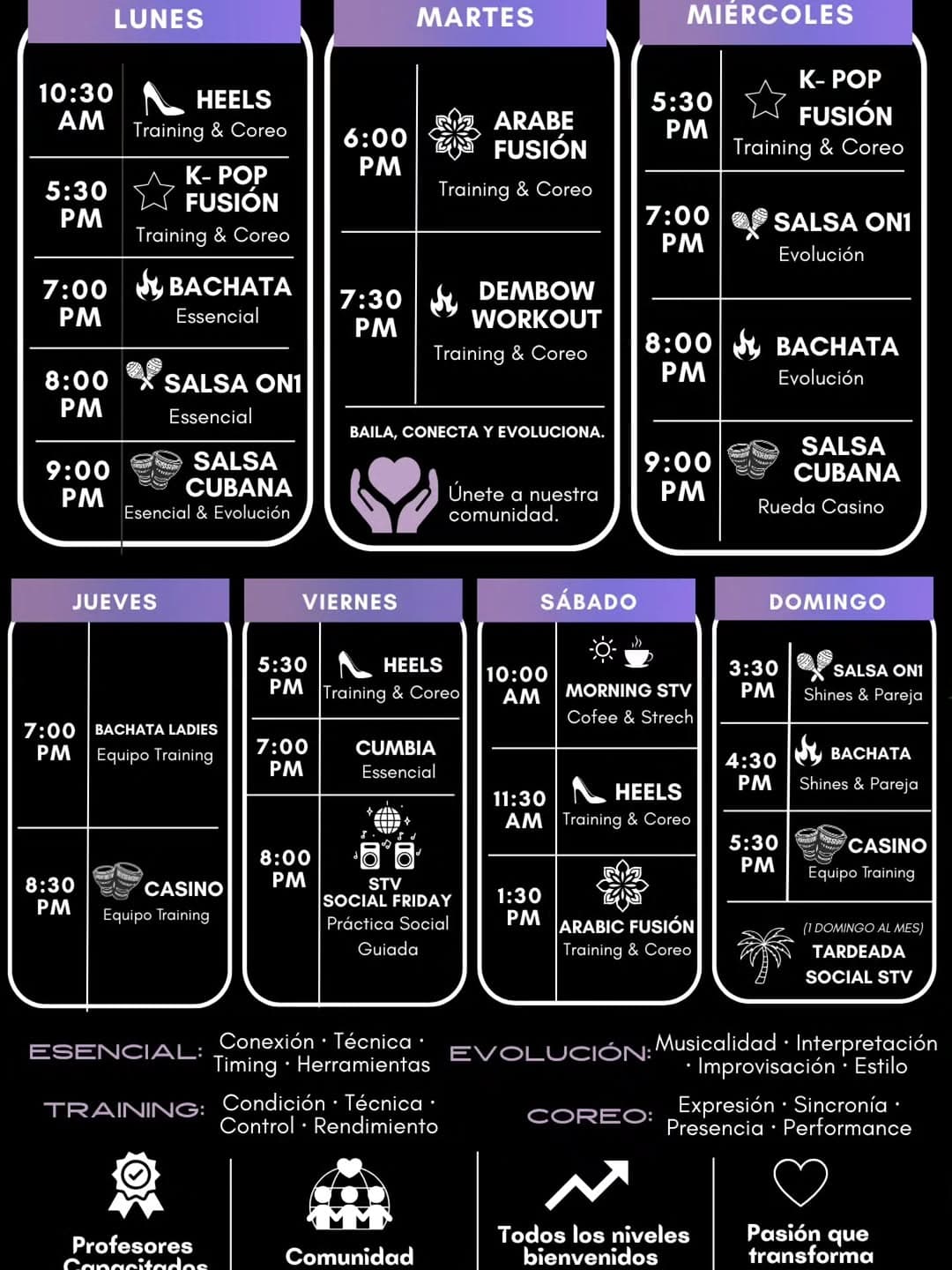 Nuevo horario STV