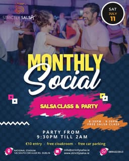 Strictly Salsa Monthly Party