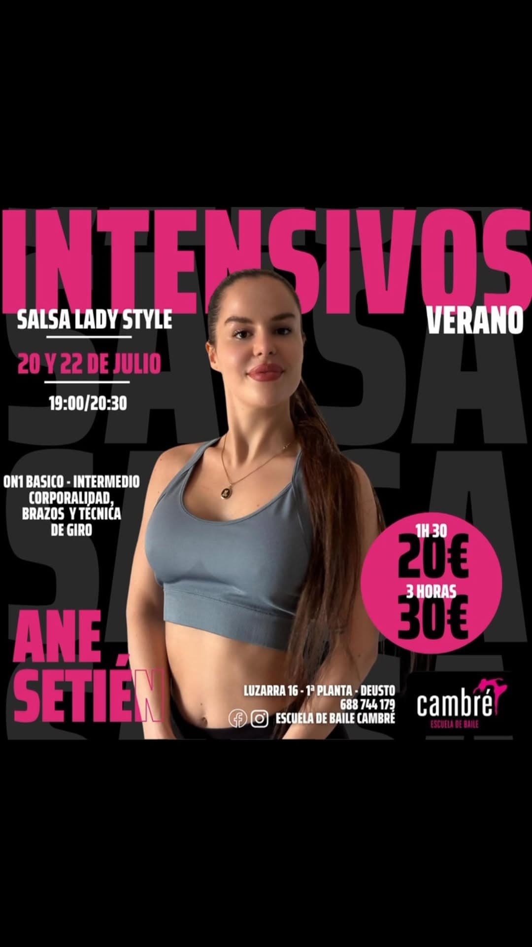Intensivo de Salsa Lady Style con Ane Setién