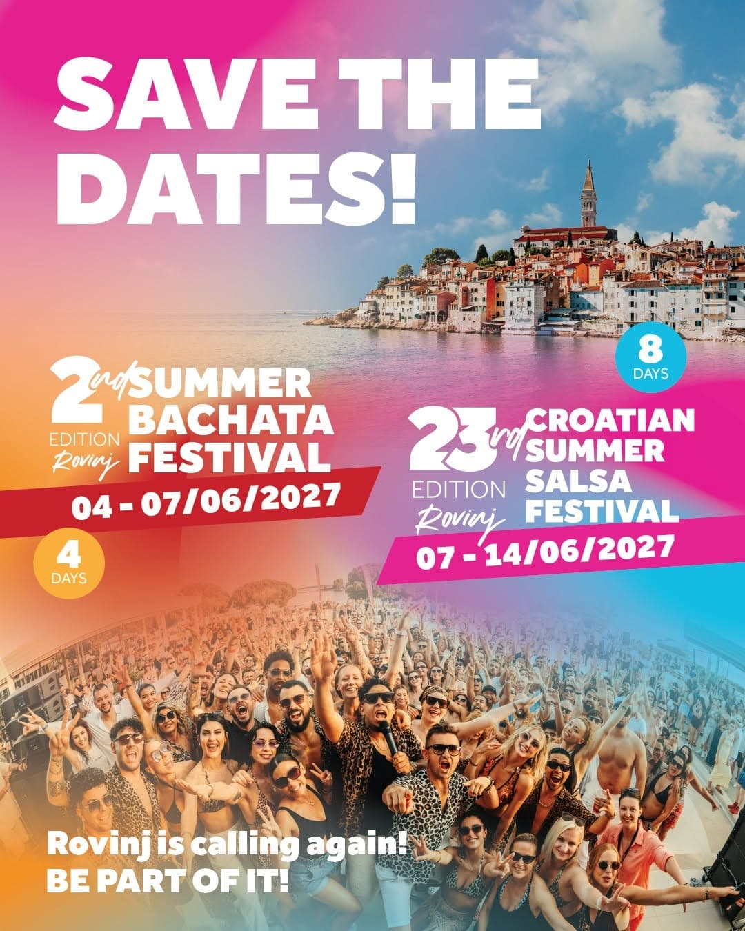 2nd Summer Bachata Festival / 23rd Croatian Summer Salsa Festival