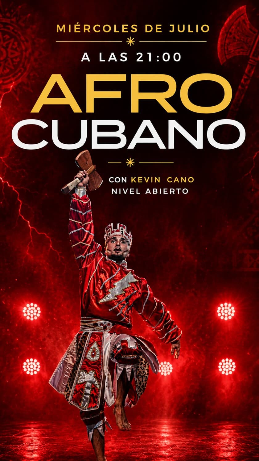 Afro Cubano con Kevin Cano
