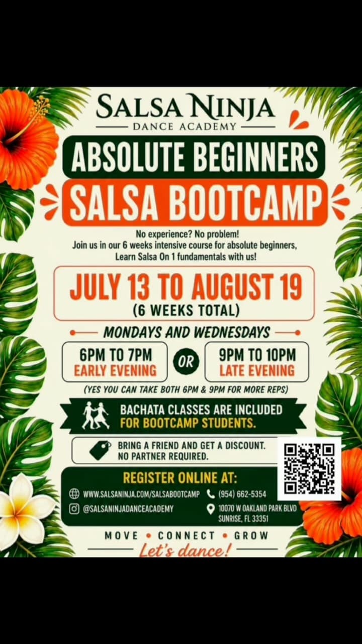 Absolute Beginners Salsa Bootcamp