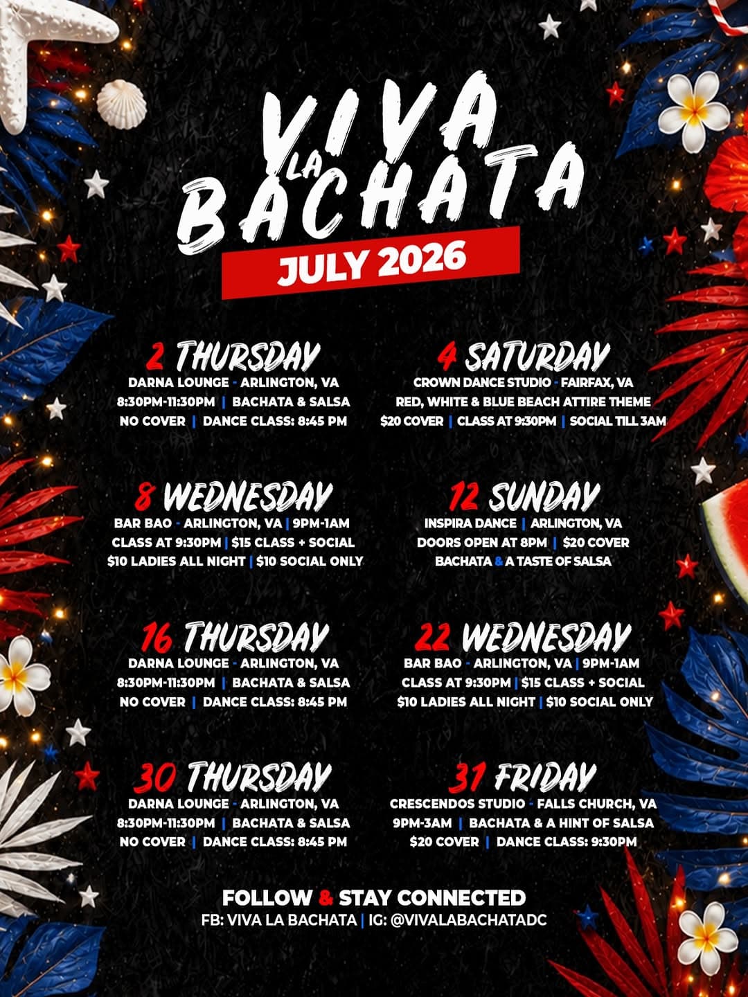 Viva La Bachata July 2026
