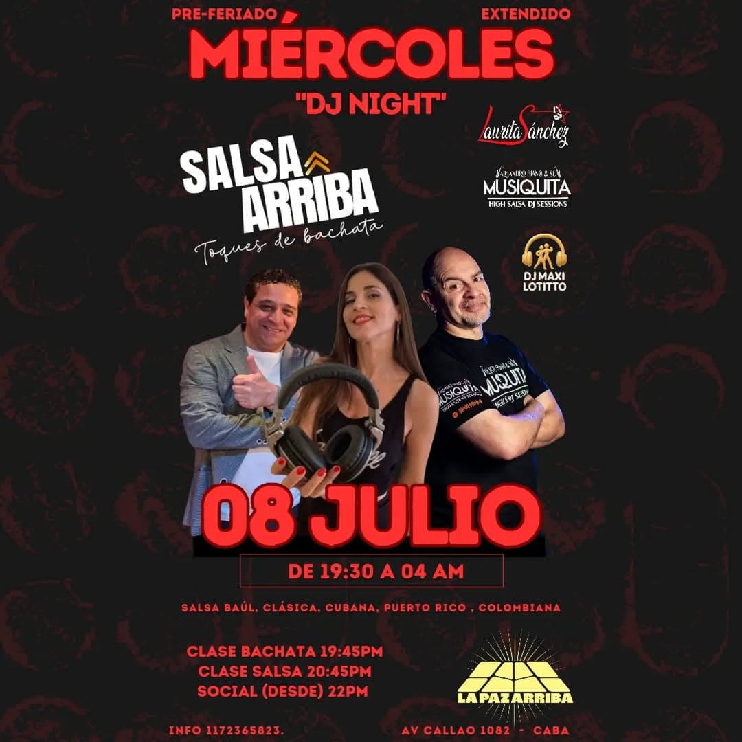 Salsa Arriba - DJ Night