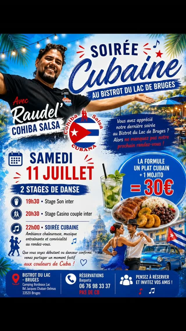 Soirée Cubaine avec Raudel – Cohiba Salsa