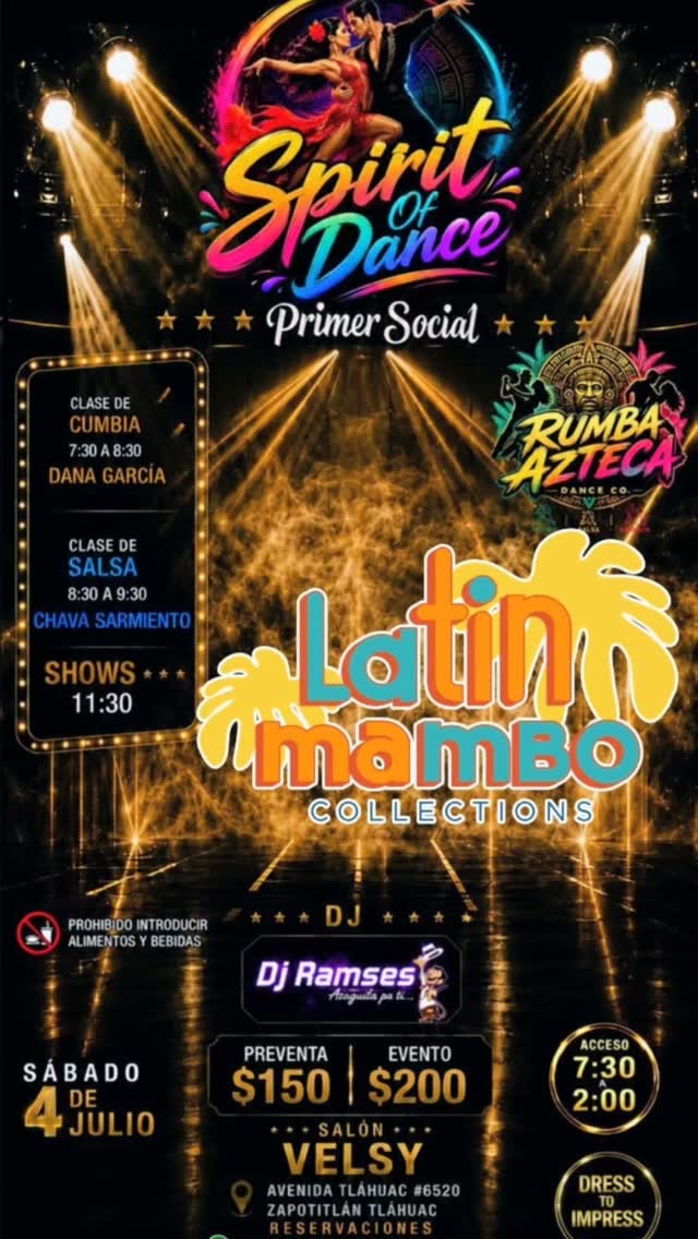 Spirit of Dance Primer Social