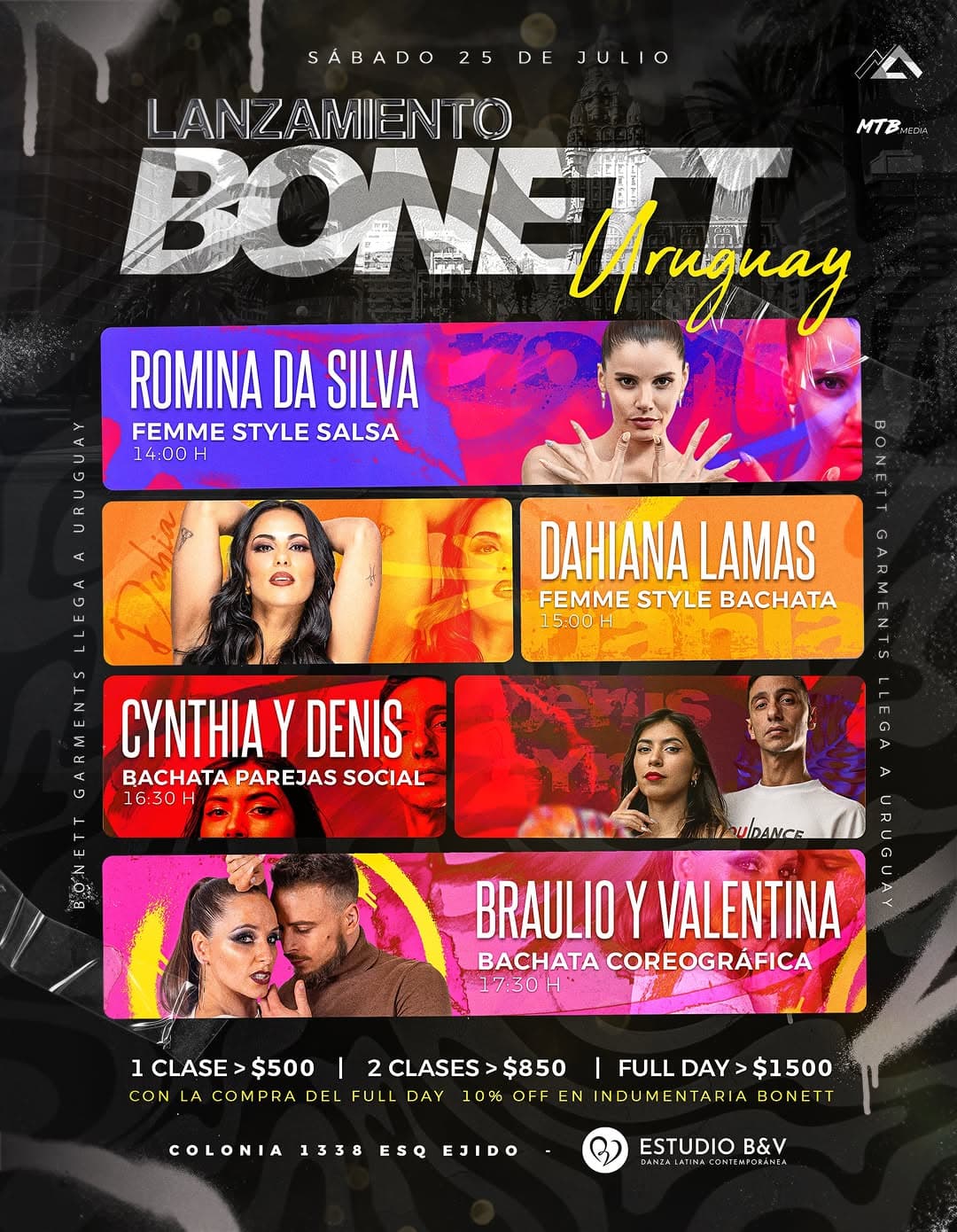 Lanzamiento Bonett Uruguay