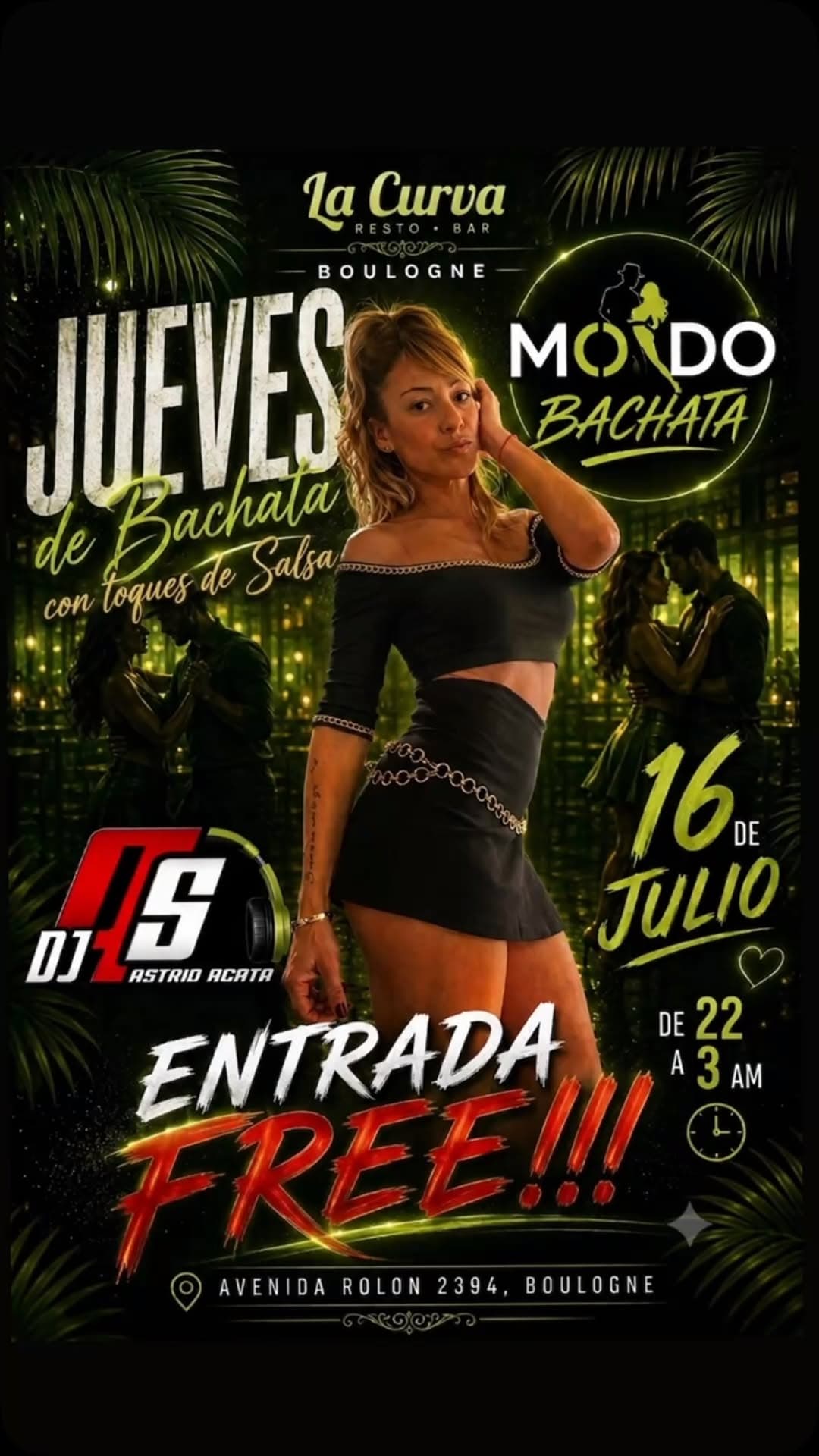 Jueves de Bachata con toques de Salsa