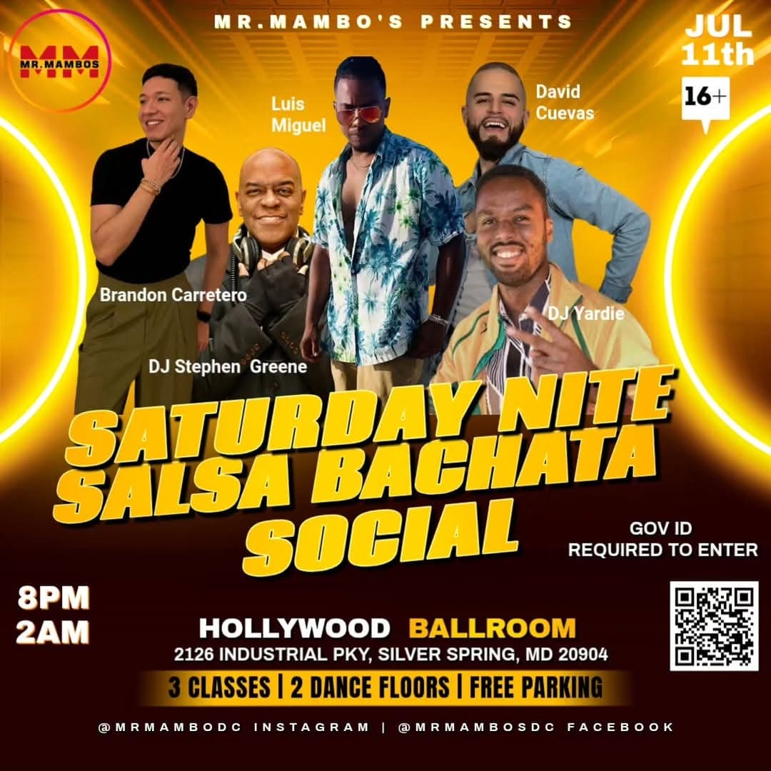 Saturday Nite Salsa Bachata Social