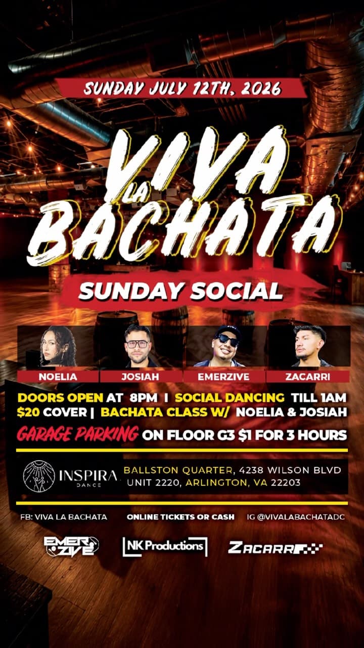 Viva La Bachata Sunday Social
