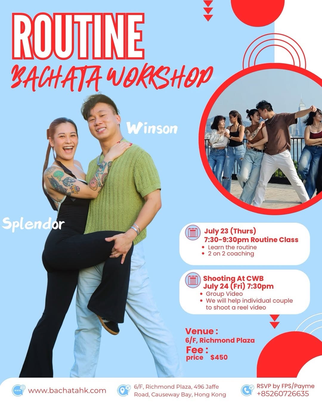 Bachata Routine Workshop