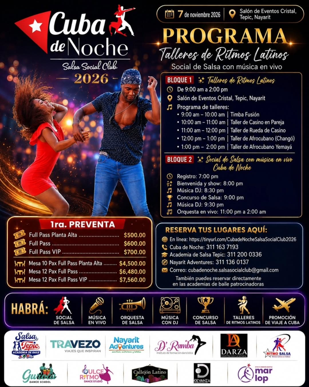 Cuba de Noche 2026