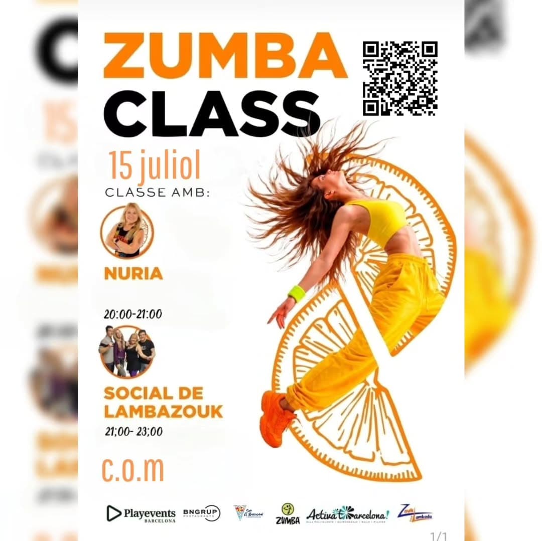 Zumba Class + Social de LambaZouk