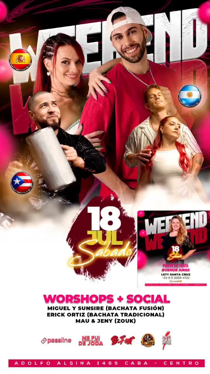 Weekend Julio 2026