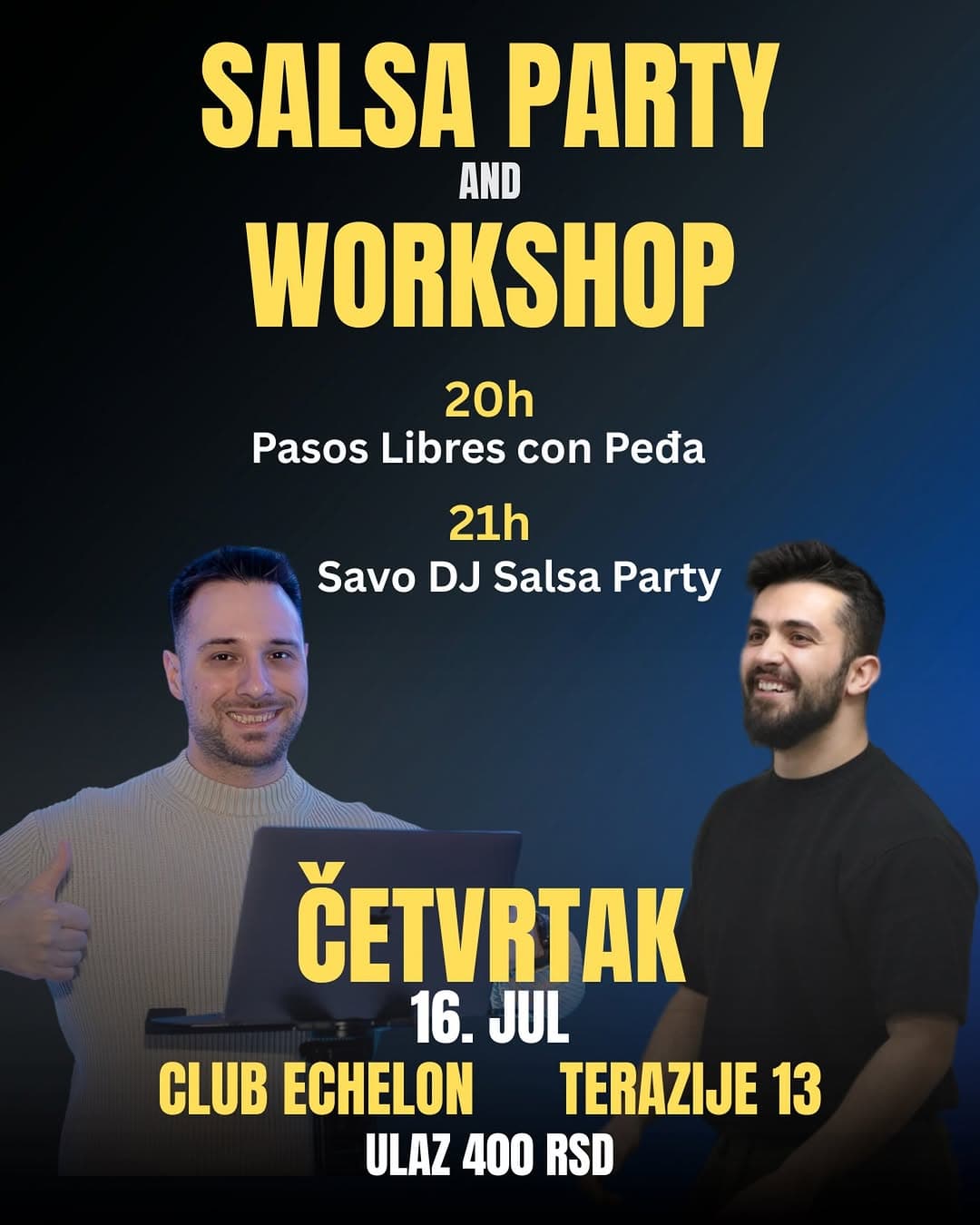 Salsa Party and Workshop