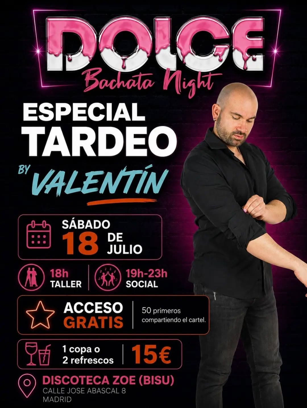 Dolce Bachata Night Especial Tardeo