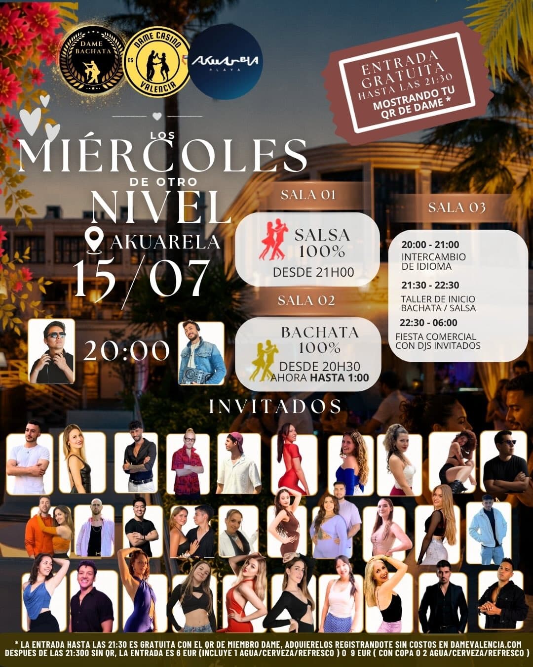 Los Miércoles de Otro Nivel en Akuarela