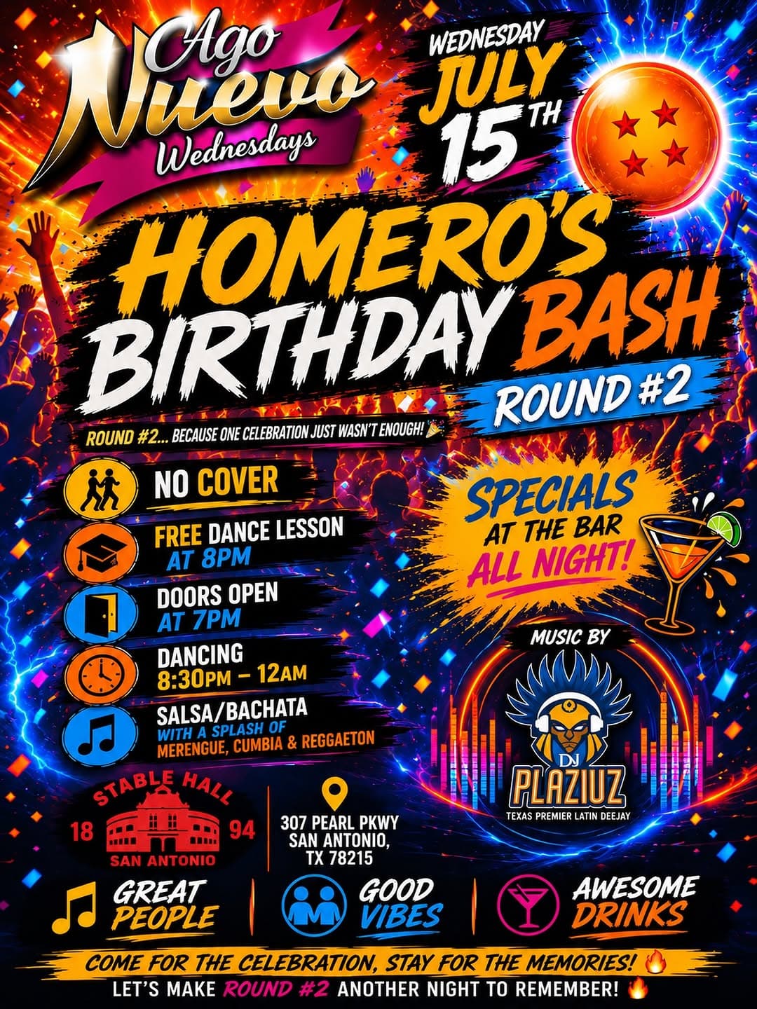 Homero's Birthday Bash Round #2