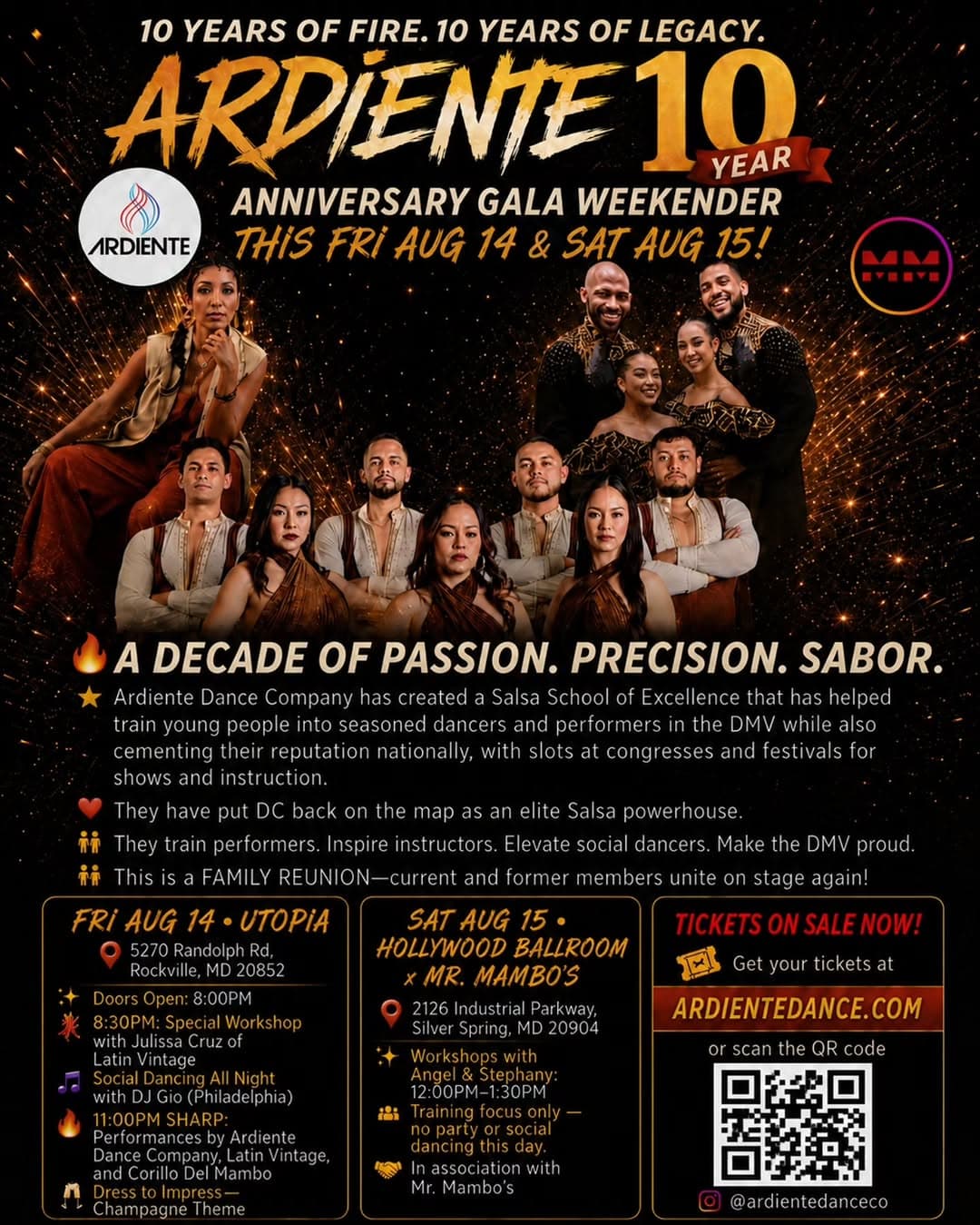 Ardiente 10-Year Anniversary Gala Weekender