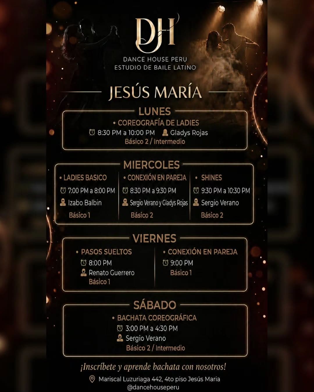 Talleres de Agosto - Dance House Peru