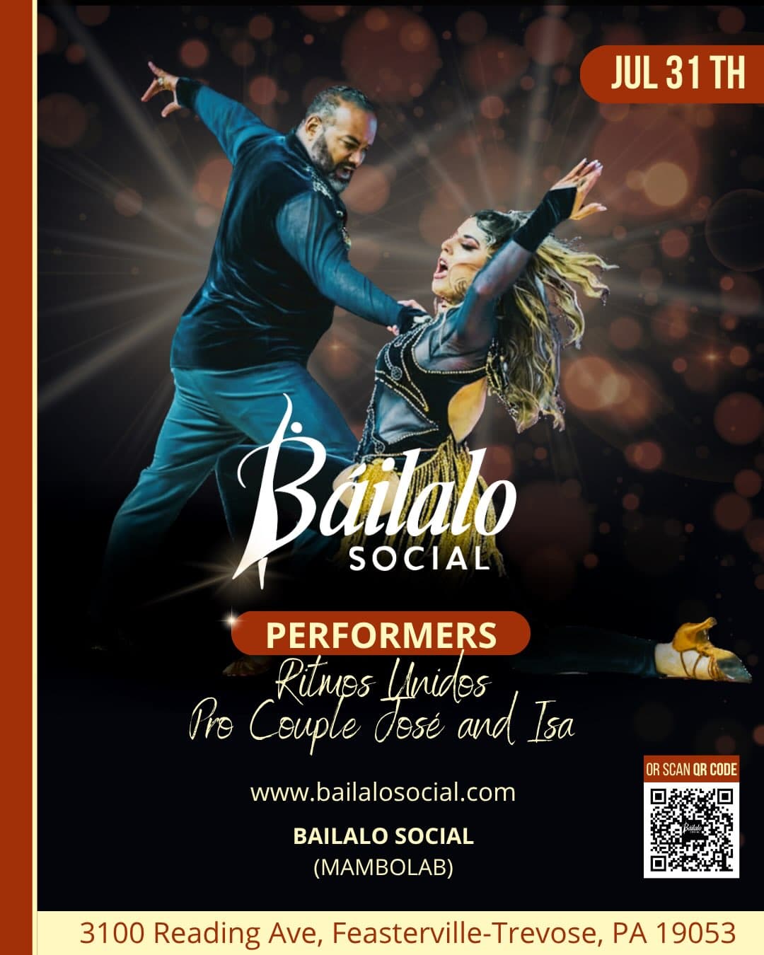 Ritmos Unidos at Báilalo Social