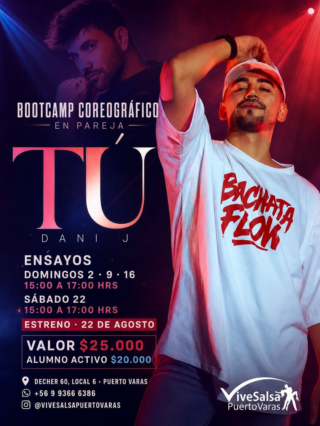 Bootcamp Coreográfico en Pareja “Tú” de Dani J