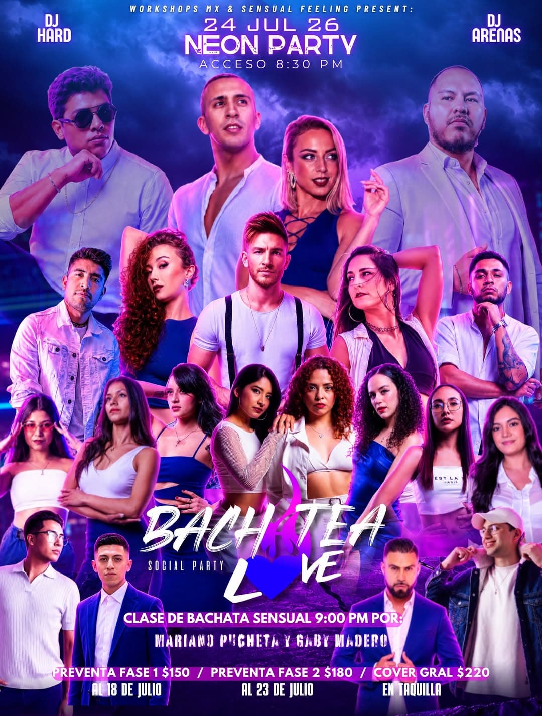 Bachatealove Neon Party