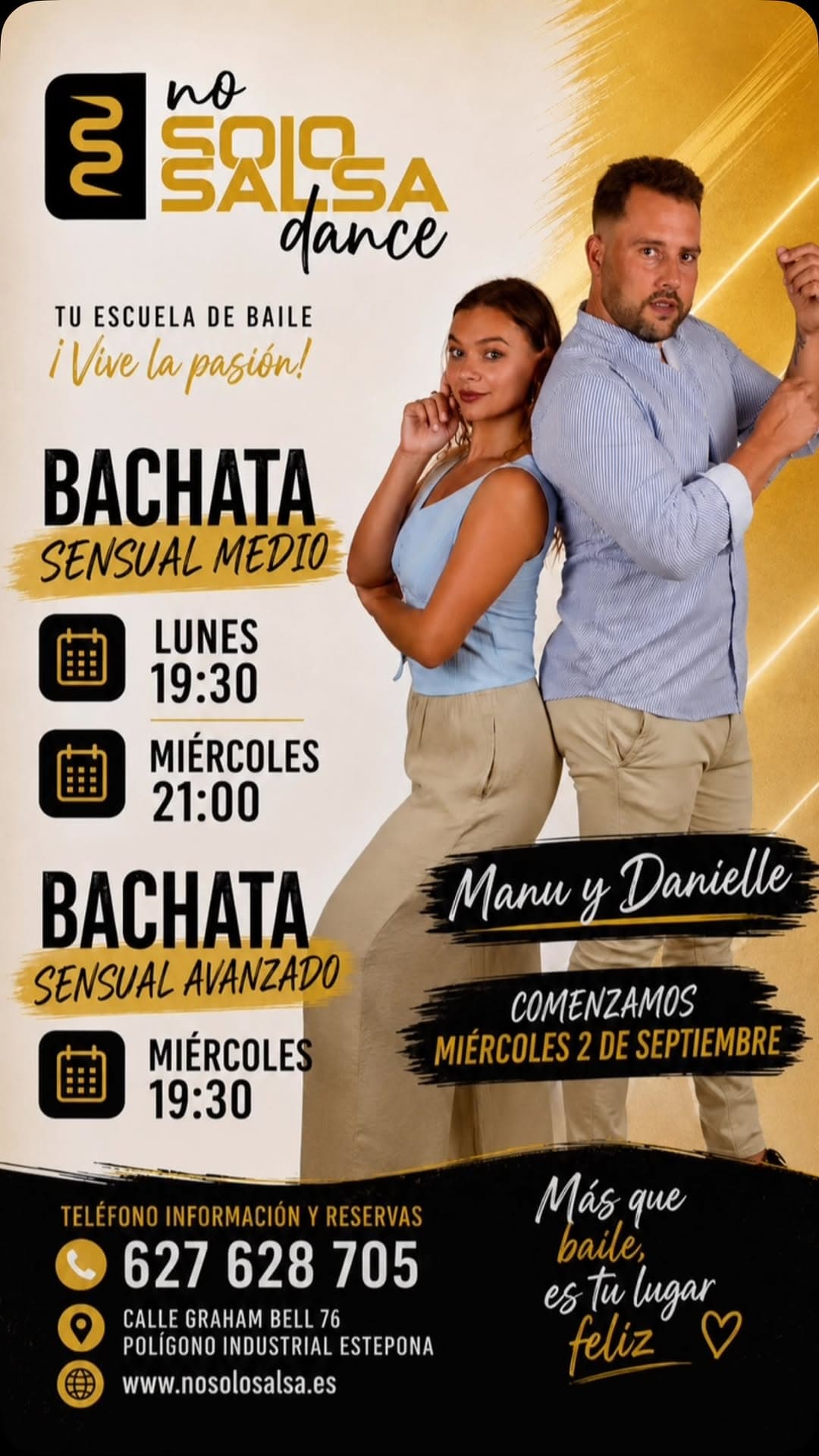 Bachata Sensual Medio y Avanzado