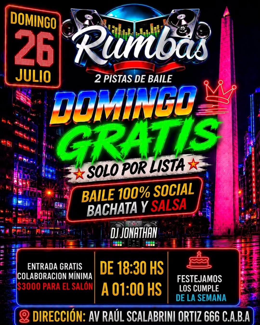 Domingo Gratis