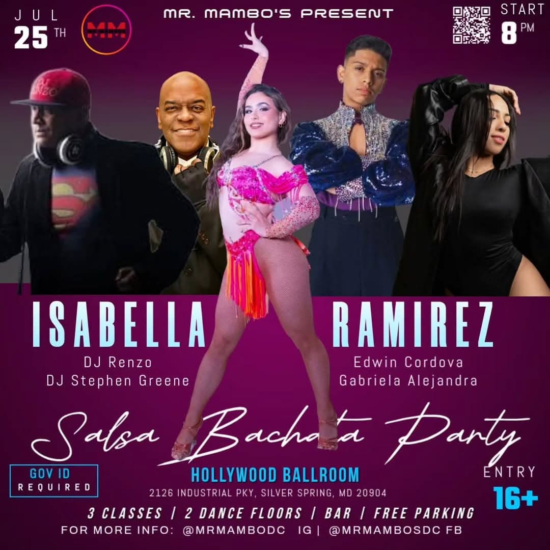 Salsa Bachata Party with Isabella Ramirez