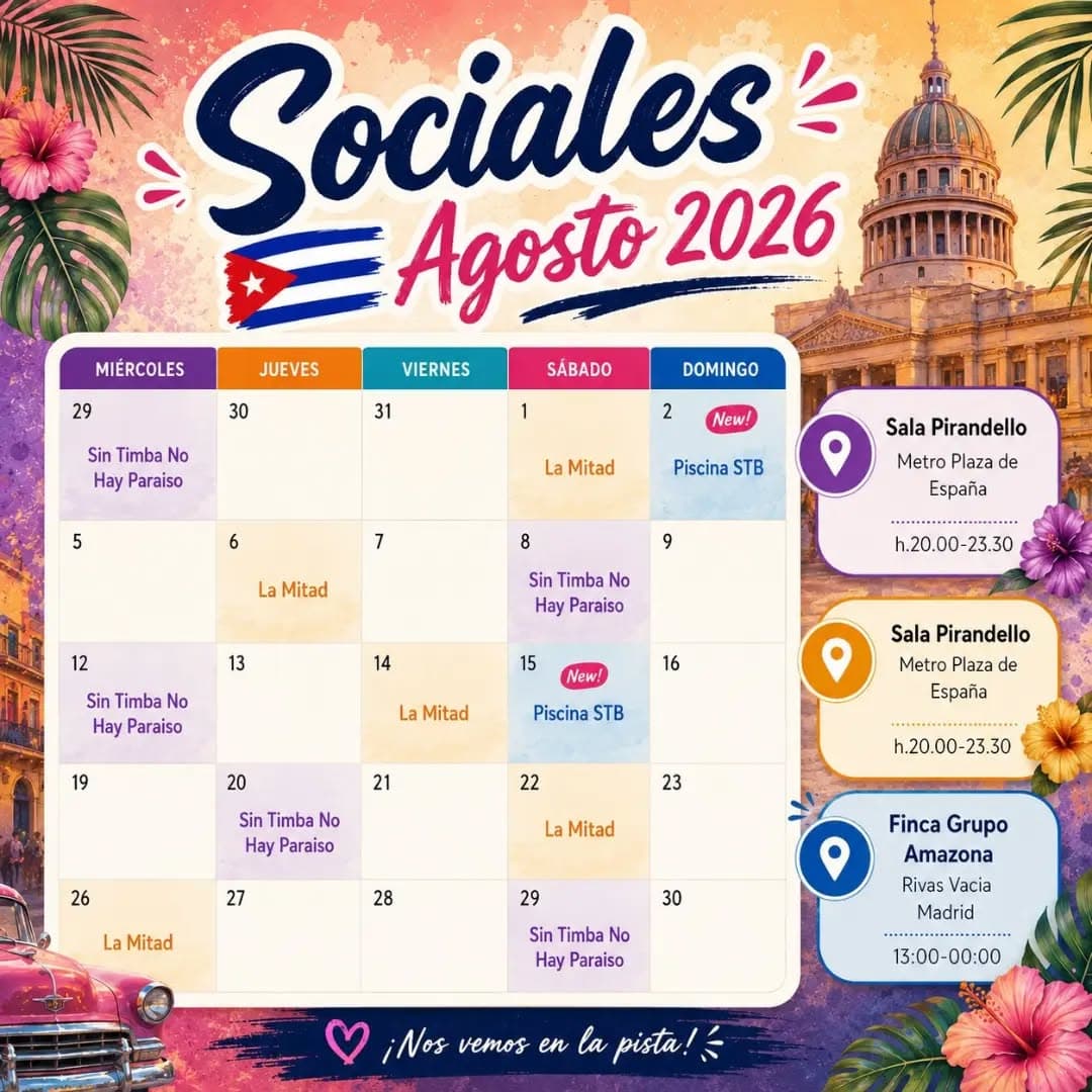 Sociales Agosto 2026