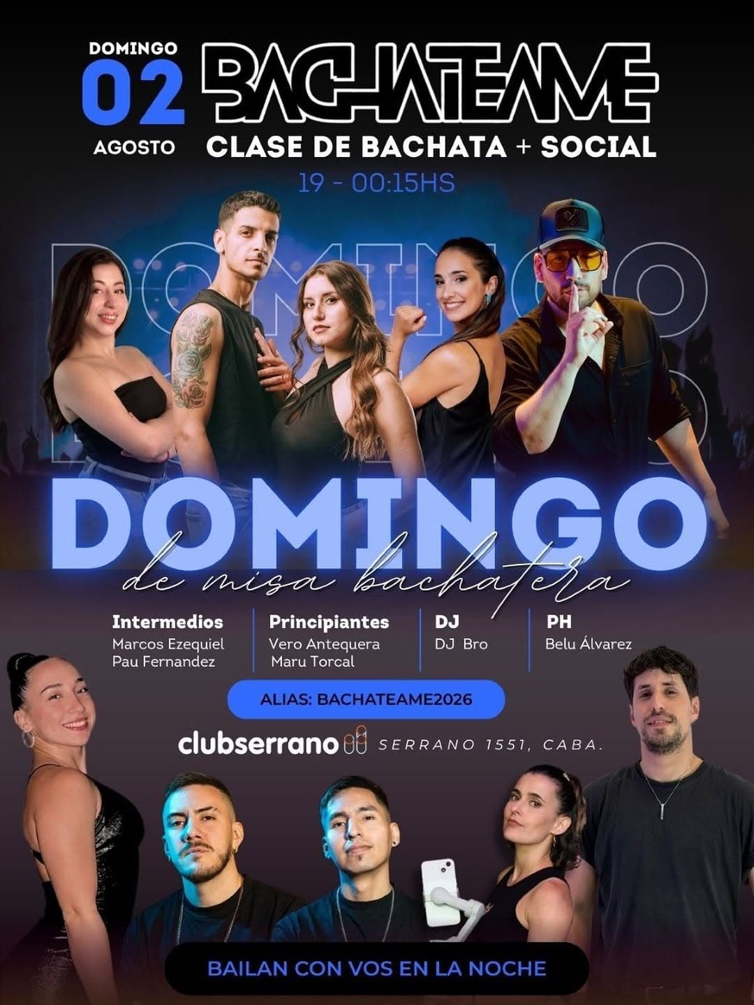 Bachateame - Clase de Bachata + Social