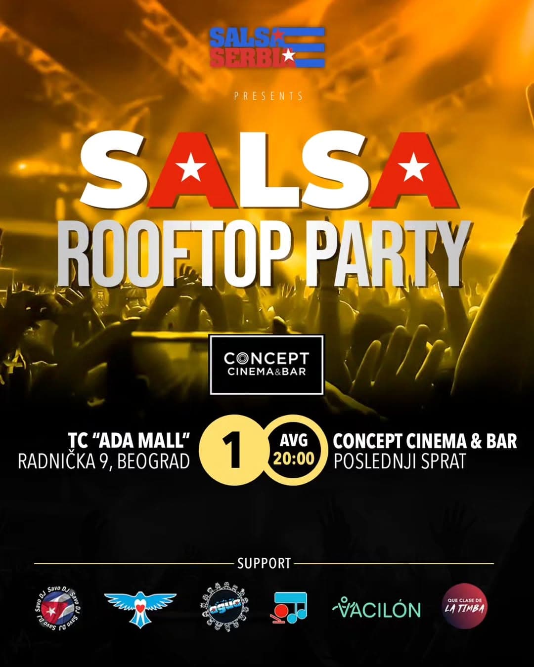 Salsa Rooftop Party