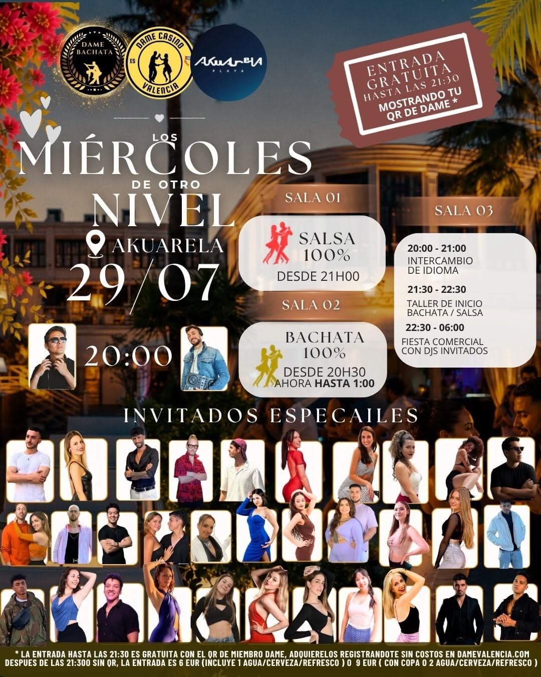 Los Miércoles de Otro Nivel en Akuarela