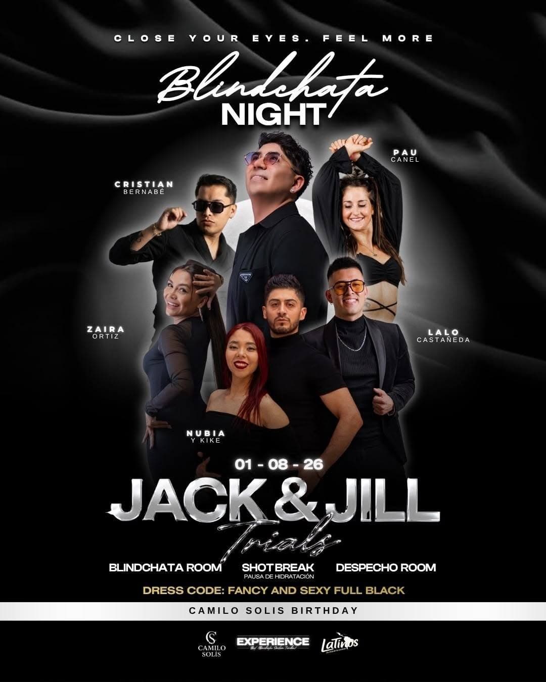 Blindchata Night - J&J Trials