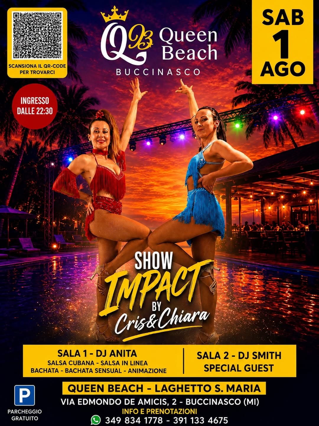 Queen Beach - Show Impact by Cris&Chiara