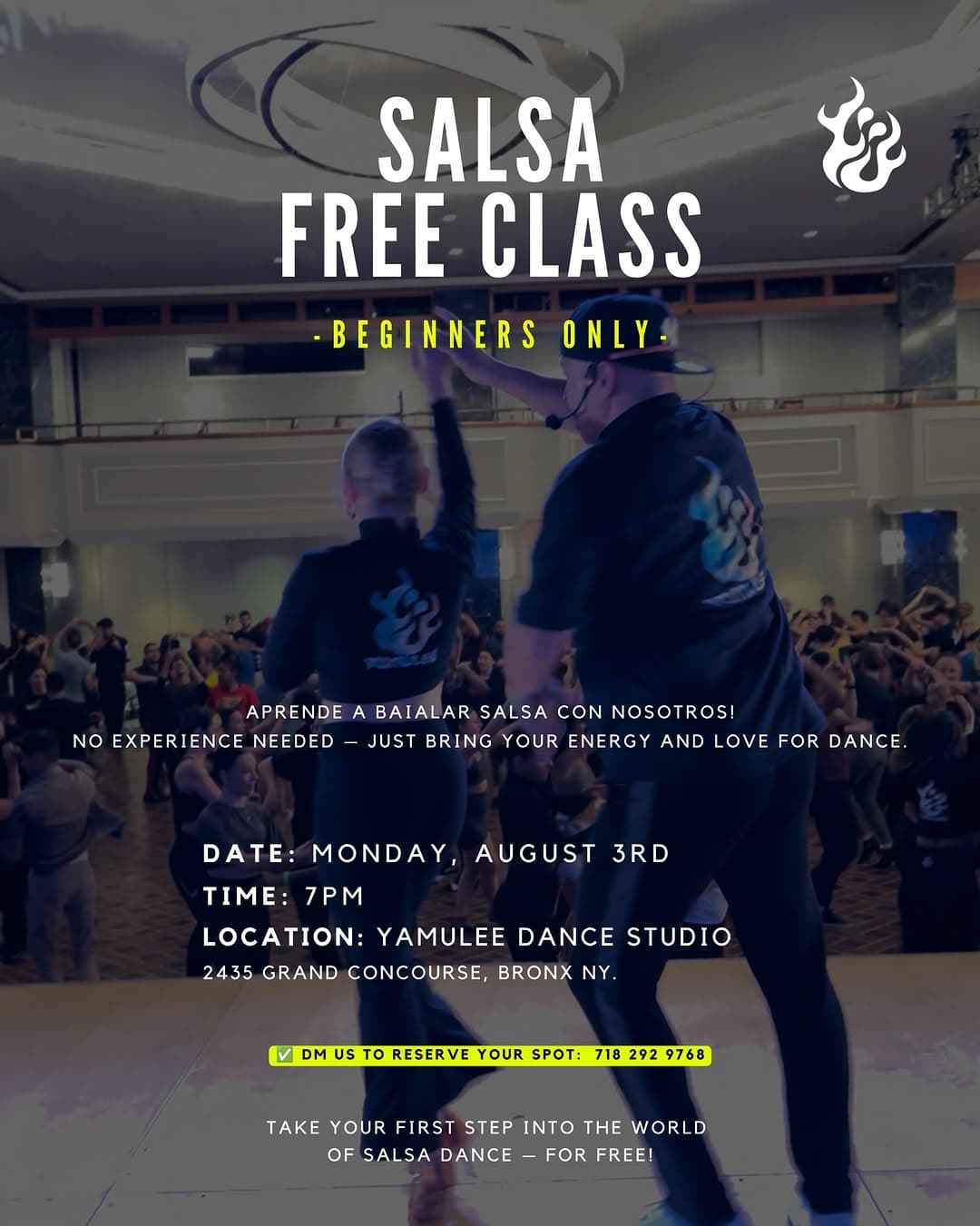 Free Beginner Salsa Class