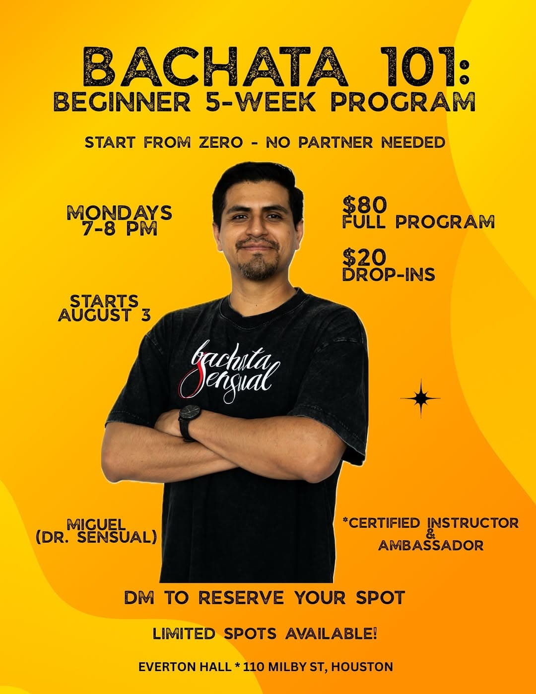 Bachata 101: Beginner 5-Week Program