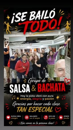 Clase de Salsa y Bachata