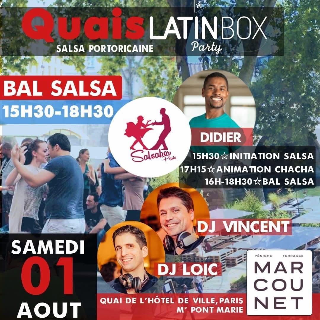 Session Salsa sur les Quais LatinBox