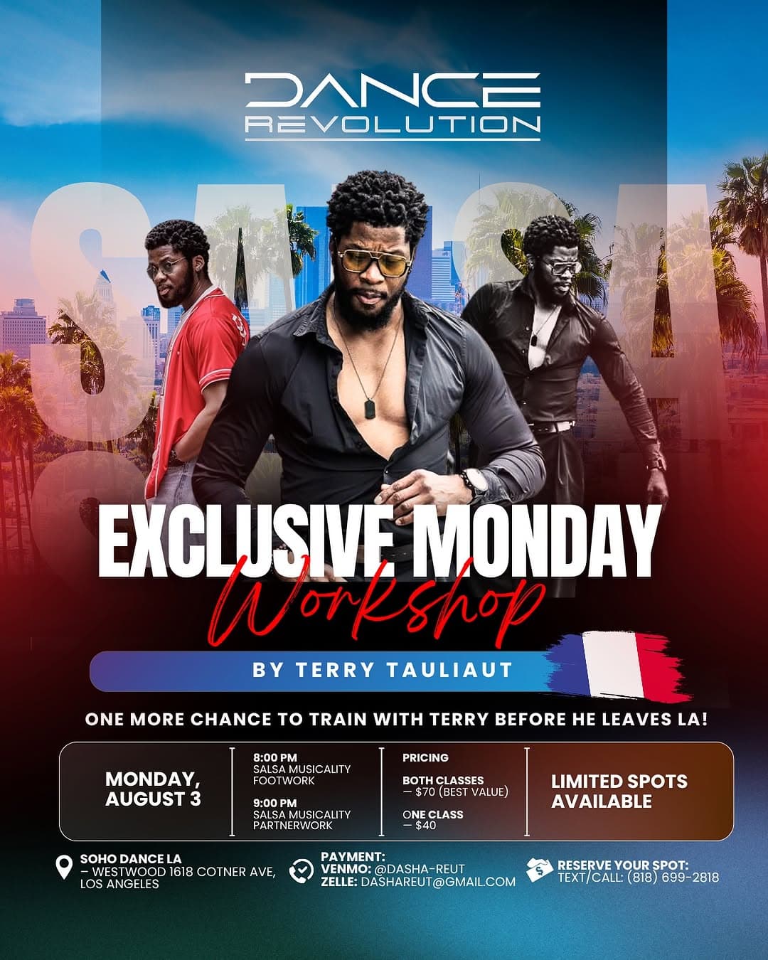 Exclusive Monday Workshop by Terry Tauliaut