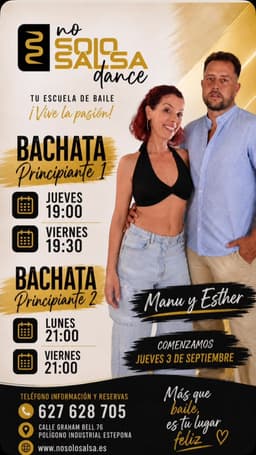 Bachata Principiante 1 y 2