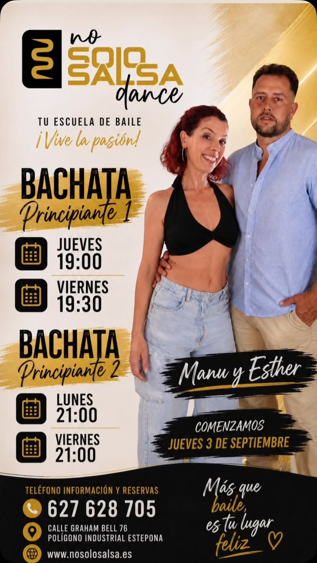 Bachata Principiante 1 y 2