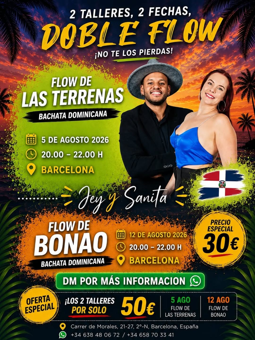 Doble Flow: Flow de Las Terrenas y Flow de Bonao