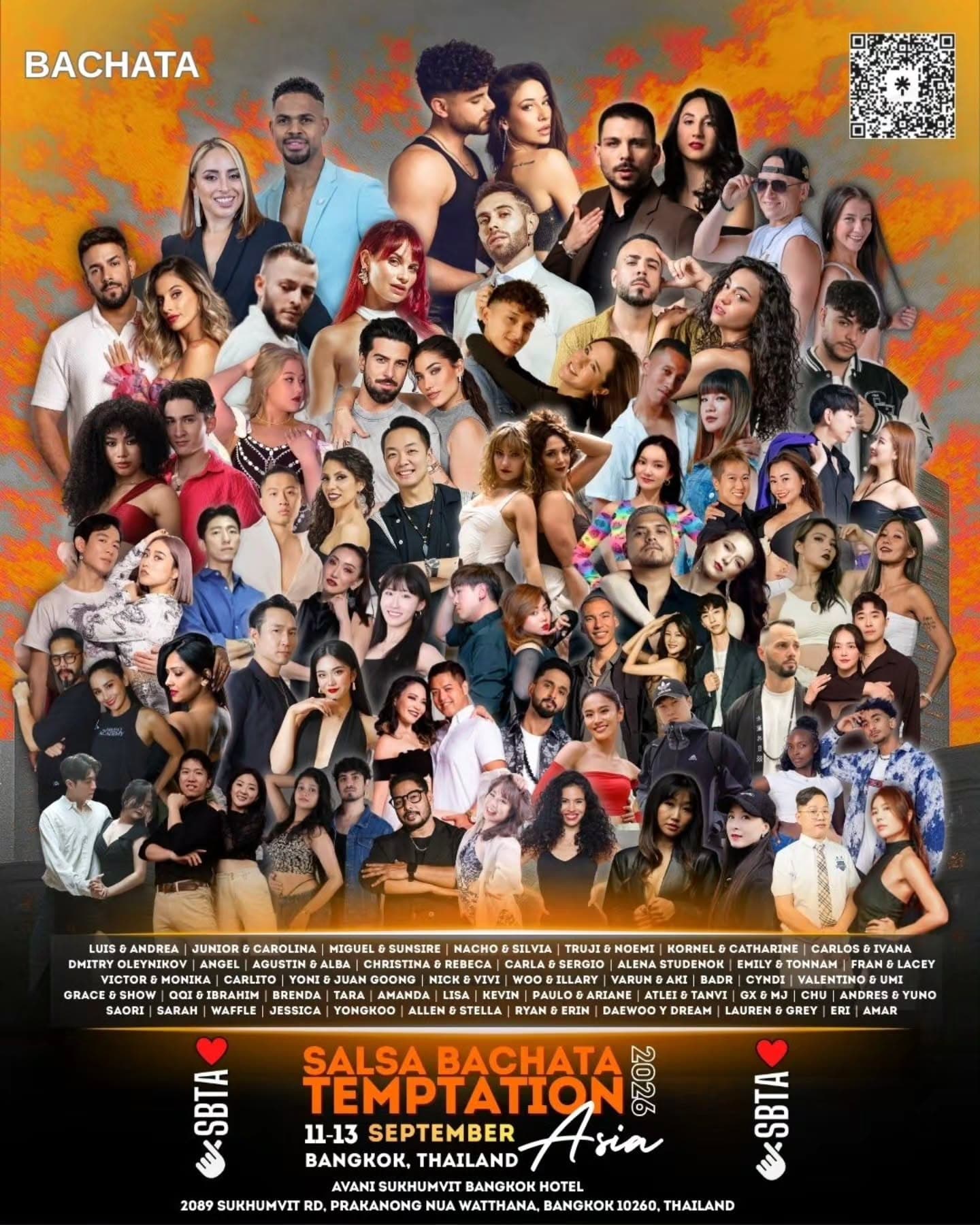 SBTA 2026 - Salsa Bachata Temptation Asia