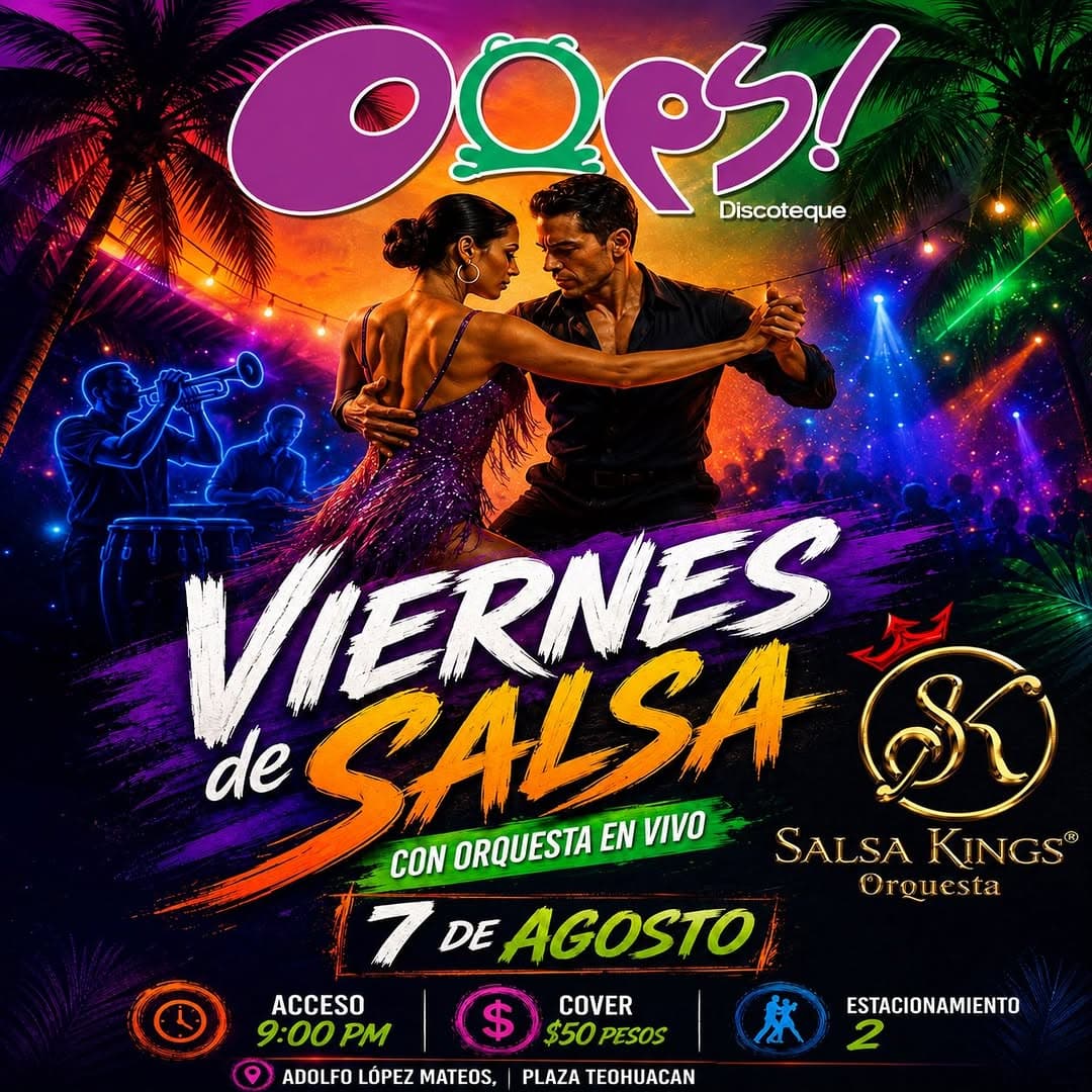 Viernes de Salsa con Orquesta en Vivo